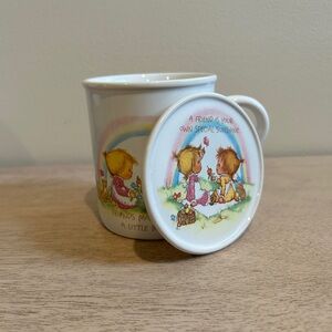 Mug Mates “Friends Make Your Day a Little Brighter” Hallmark 1983